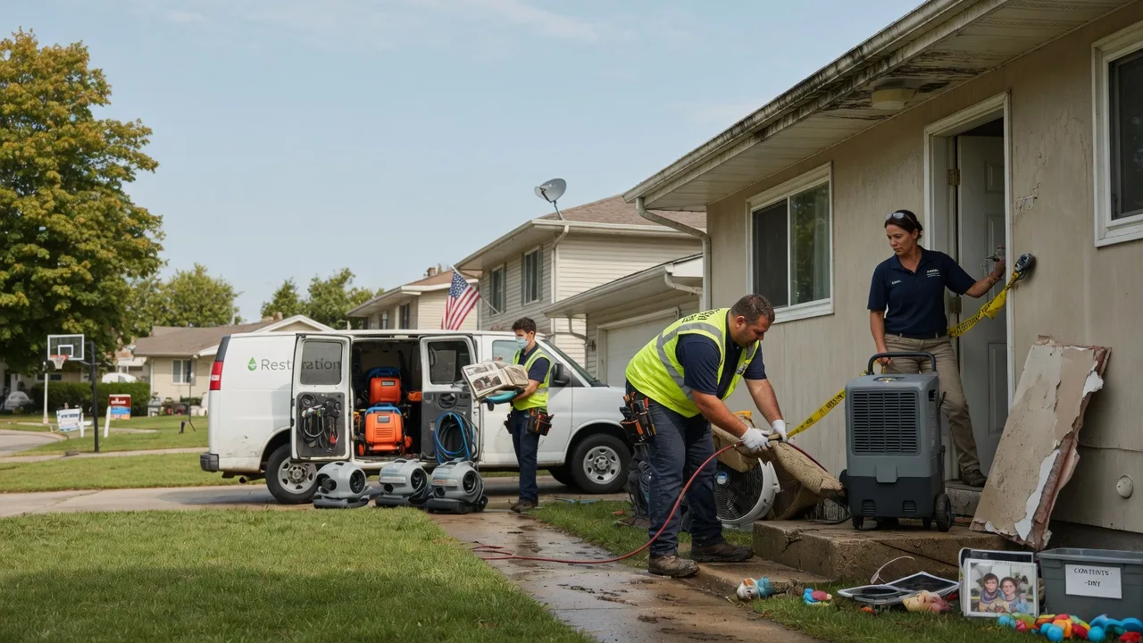 Water Damage Restoration in Taylor, PA near me